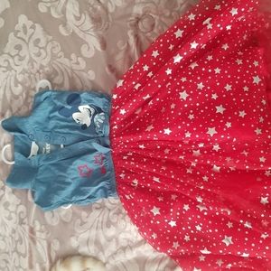Girls 5t Mickey dress